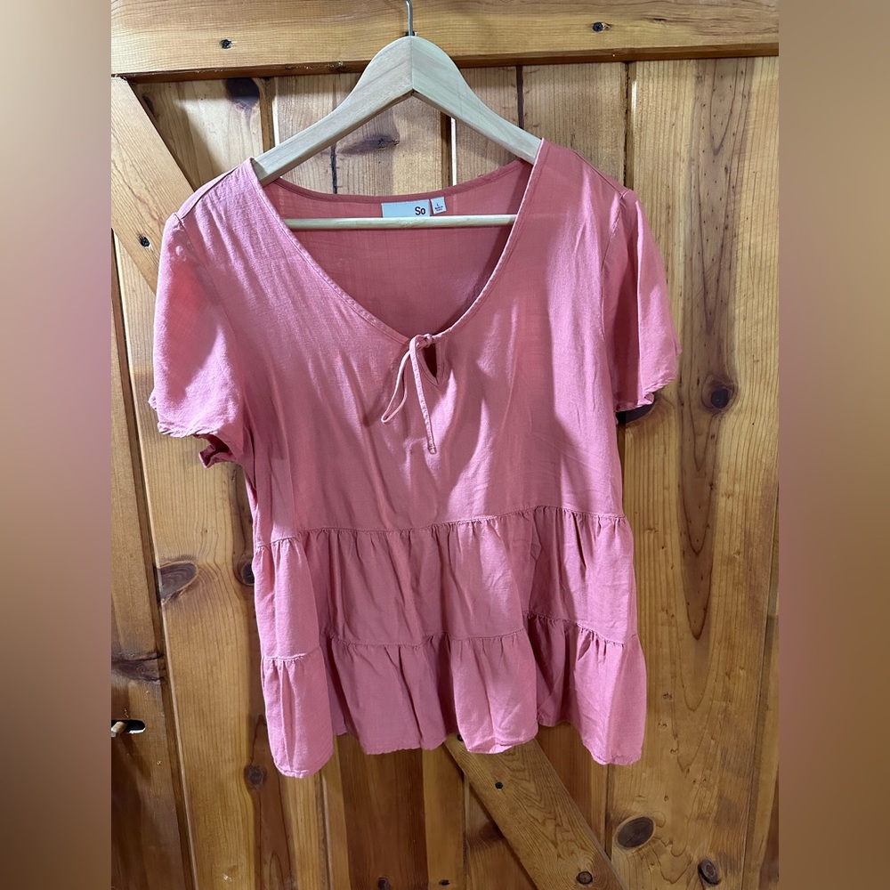 SO Pink Flow Shirt
